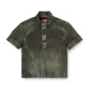 j-valois Giacca a maniche corte in nylon effetto denim j-valois Giacca a maniche corte in nylon effetto denim
