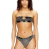 janette-dnm Reggiseno a fascia morbido in cotone a costine con gioiello Oval D janette-dnm Reggiseno a fascia morbido in cotone a costine con gioiello Oval D
