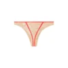 janie-gft Slip brasiliani con bordi a contrasto
