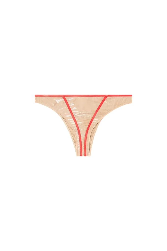 janie-gft Slip brasiliani con bordi a contrasto