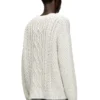 k-antoine Cardigan lavorato a trecce con logo Diesel k-antoine Cardigan lavorato a trecce con logo Diesel