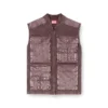 k-giulius Gilet lavorato a maglia con zip e tasche cargo k-giulius Gilet lavorato a maglia con zip e tasche cargo
