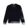 k-larence-b Maglione in cotone con stampa rovesciata
