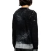 k-larence-b Maglione in cotone con stampa rovesciata