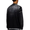 k-larence-cardigan-b Cardigan in cotone con stampa rovesciata