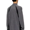 k-lollo-tn Maglione in misto alpaca con inserti a contrasto