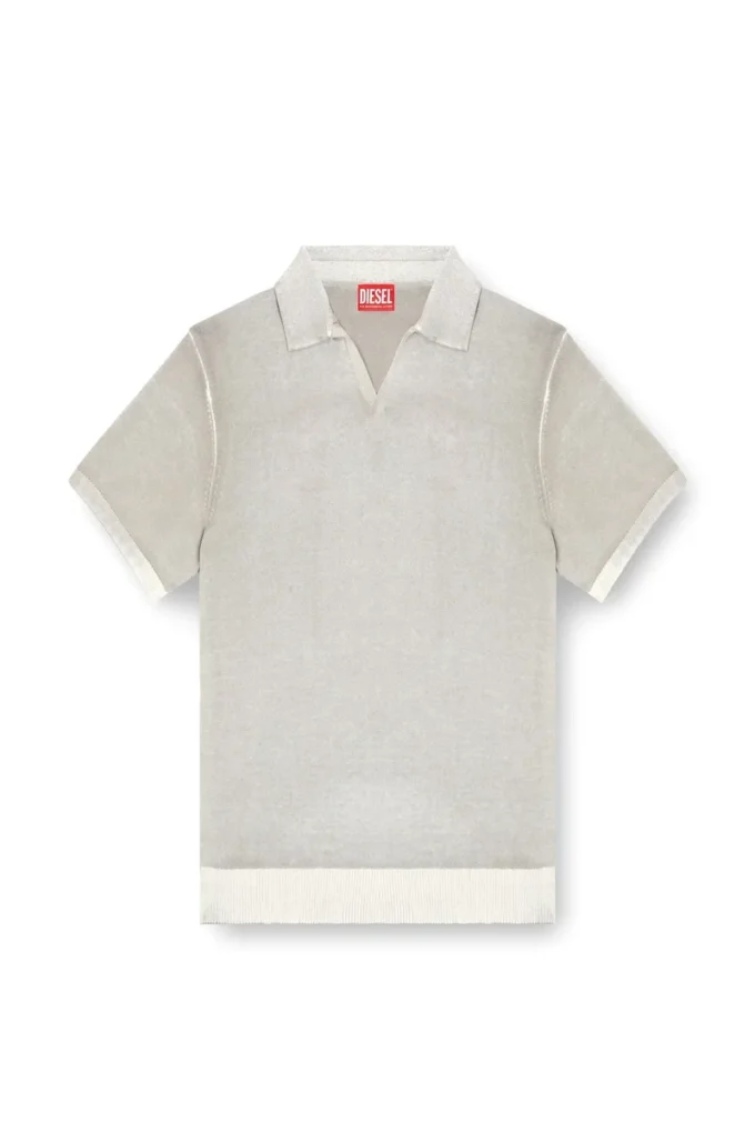 k-lorenzo-ss Maglia polo a maniche corte con stampa rovesciata k-lorenzo-ss Maglia polo a maniche corte con stampa rovesciata