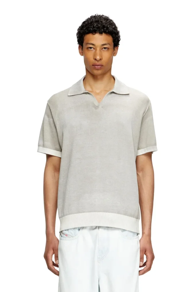 k-lorenzo-ss Maglia polo a maniche corte con stampa rovesciata k-lorenzo-ss Maglia polo a maniche corte con stampa rovesciata