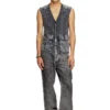 k-margie Gilet utility con inserti a contrasto k-margie Gilet utility con inserti a contrasto