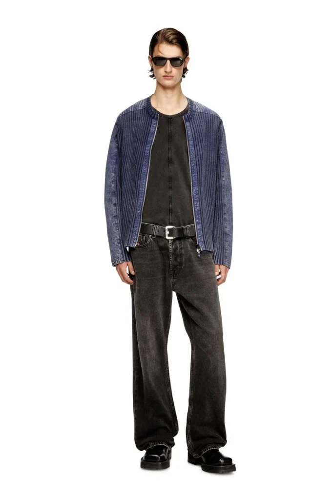 k-matty Cardigan con zip e inserti a contrasto k-matty Cardigan con zip e inserti a contrasto