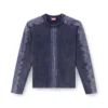 k-matty Cardigan con zip e inserti a contrasto k-matty Cardigan con zip e inserti a contrasto