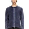 k-matty Cardigan con zip e inserti a contrasto k-matty Cardigan con zip e inserti a contrasto