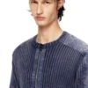 k-matty Cardigan con zip e inserti a contrasto k-matty Cardigan con zip e inserti a contrasto
