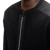 k-matty Cardigan con zip e pannelli funzionali k-matty Cardigan con zip e pannelli funzionali