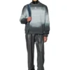 k-nevil Maglione Dégradé con logo oversize k-nevil Maglione Dégradé con logo oversize