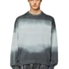 k-nevil Maglione Dégradé con logo oversize k-nevil Maglione Dégradé con logo oversize