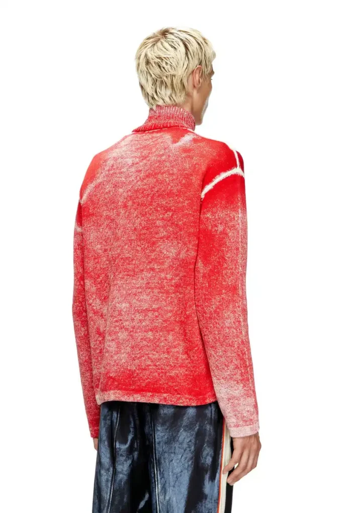 k-oliba-jkt Cardigan con stampa interna a righe e zip