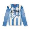 k-oliba-v Maglione a righe con stampa interna k-oliba-v Maglione a righe con stampa interna