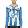 k-oliba-v Maglione a righe con stampa interna k-oliba-v Maglione a righe con stampa interna