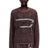 k-roch Top a maniche lunghe in maglia a rete k-roch Top a maniche lunghe in maglia a rete