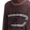 k-roch Top a maniche lunghe in maglia a rete k-roch Top a maniche lunghe in maglia a rete