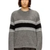 k-soren Maglione a righe in misto alpaca