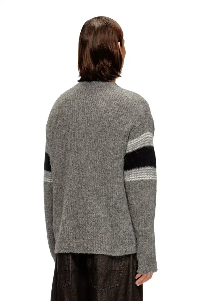 k-soren Maglione a righe in misto alpaca