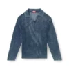 k-squared Maglione polo a maglia aperta in filato denim k-squared Maglione polo a maglia aperta in filato denim