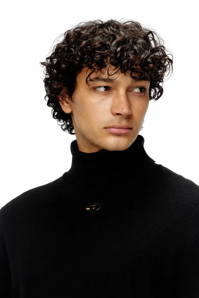k-vieri-tn Maglione a collo alto in lana e cashmere