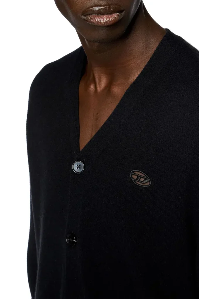 k-zannis Cardigan in lana e cashmere