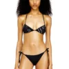 kate-d-core Top bikini con stampa grafica