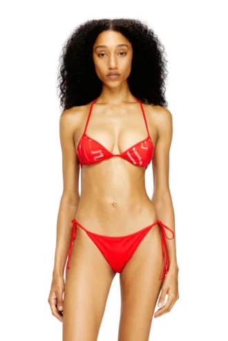 kate-d-core Top bikini con stampa grafica