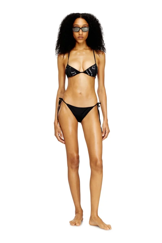 kate-d-core Top bikini con stampa grafica