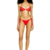 kate-d-core Top bikini con stampa grafica