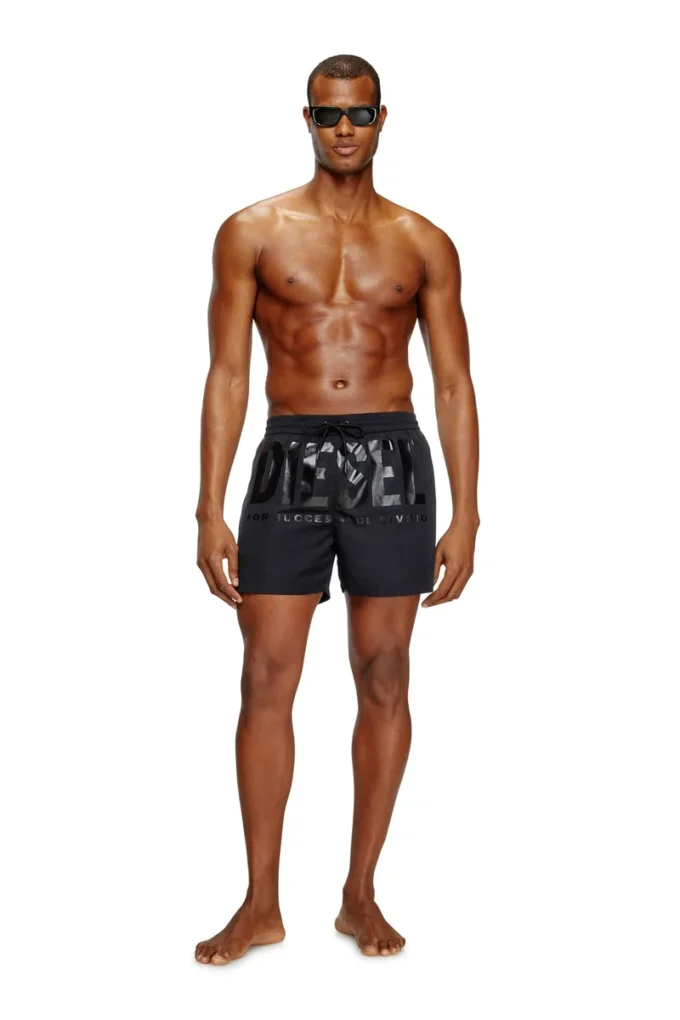 ken-37-d-core Costume da bagno a metà coscia con maxi logo ken-37-d-core Costume da bagno a metà coscia con maxi logo