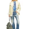 l-aconic Giacca in shearling verniciato l-aconic Giacca in shearling verniciato