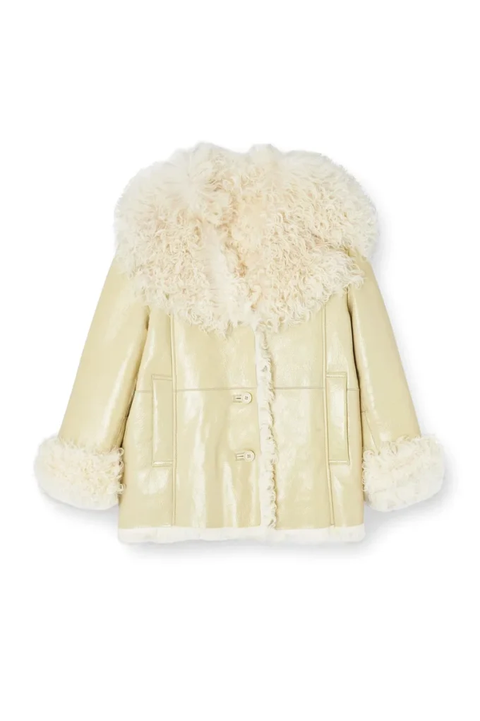 l-aconic Giacca in shearling verniciato l-aconic Giacca in shearling verniciato