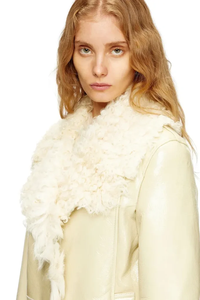 l-aconic Giacca in shearling verniciato l-aconic Giacca in shearling verniciato