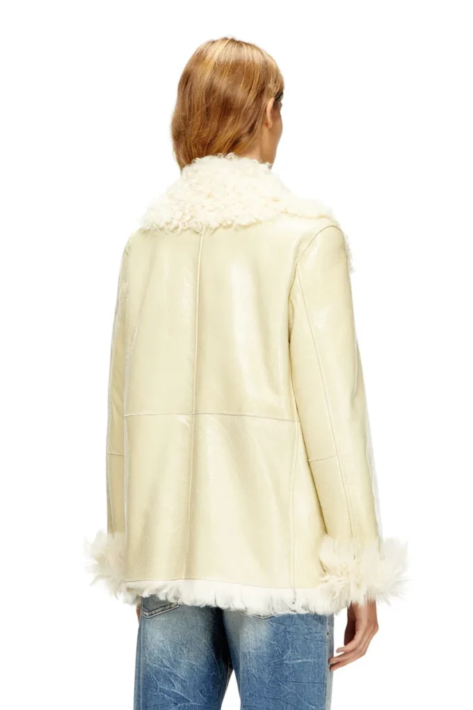 l-aconic Giacca in shearling verniciato l-aconic Giacca in shearling verniciato