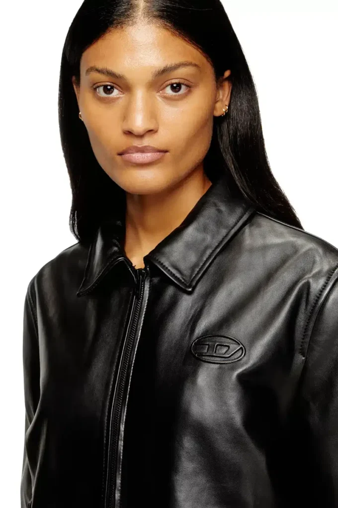 l-amar-fem-s2 Giacca Coach in pelle