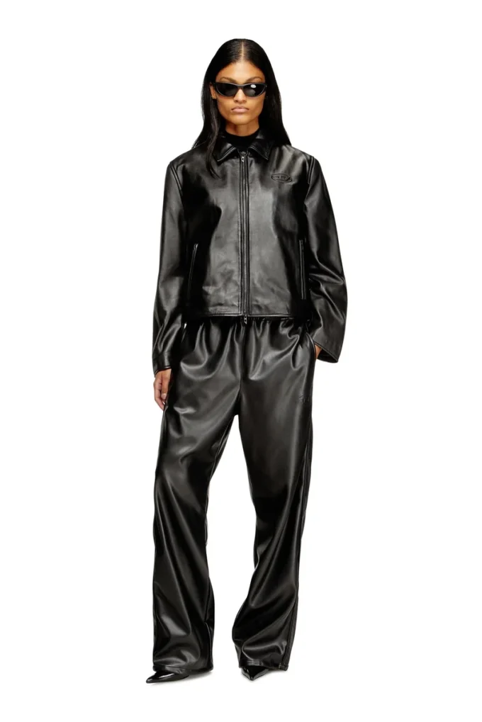l-amar-fem-s2 Giacca Coach in pelle