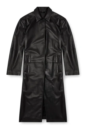 l-ancelot Cappotto lungo imbottito in pelle l-ancelot Cappotto lungo imbottito in pelle