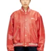 l-difordi-20th Bomber in pelle con logo Diesel l-difordi-20th Bomber in pelle con logo Diesel