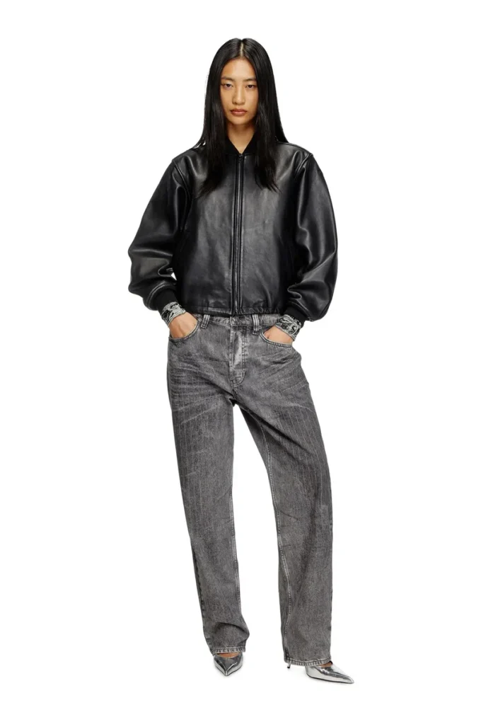 l-ilyan Giacca bomber in pelle l-ilyan Giacca bomber in pelle