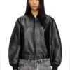l-ilyan Giacca bomber in pelle l-ilyan Giacca bomber in pelle