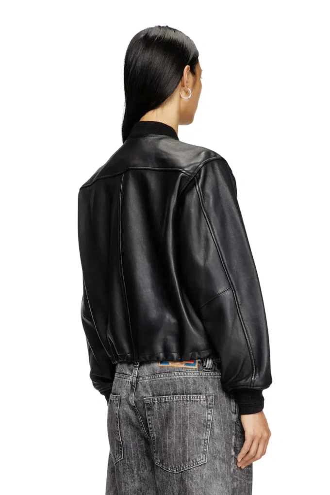 l-ilyan Giacca bomber in pelle l-ilyan Giacca bomber in pelle