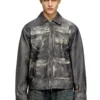 l-mayer Giacca in pelle con tasche trompe l’oeil l-mayer Giacca in pelle con tasche trompe l’oeil