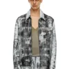 l-pylon-a Giacca blouson in pelle trattata l-pylon-a Giacca blouson in pelle trattata