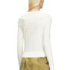 m-alinesa Maglione in lana con logo ritagliato m-alinesa Maglione in lana con logo ritagliato
