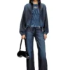 m-anchor-a-sl Canotta in maglia a costine con Oval D